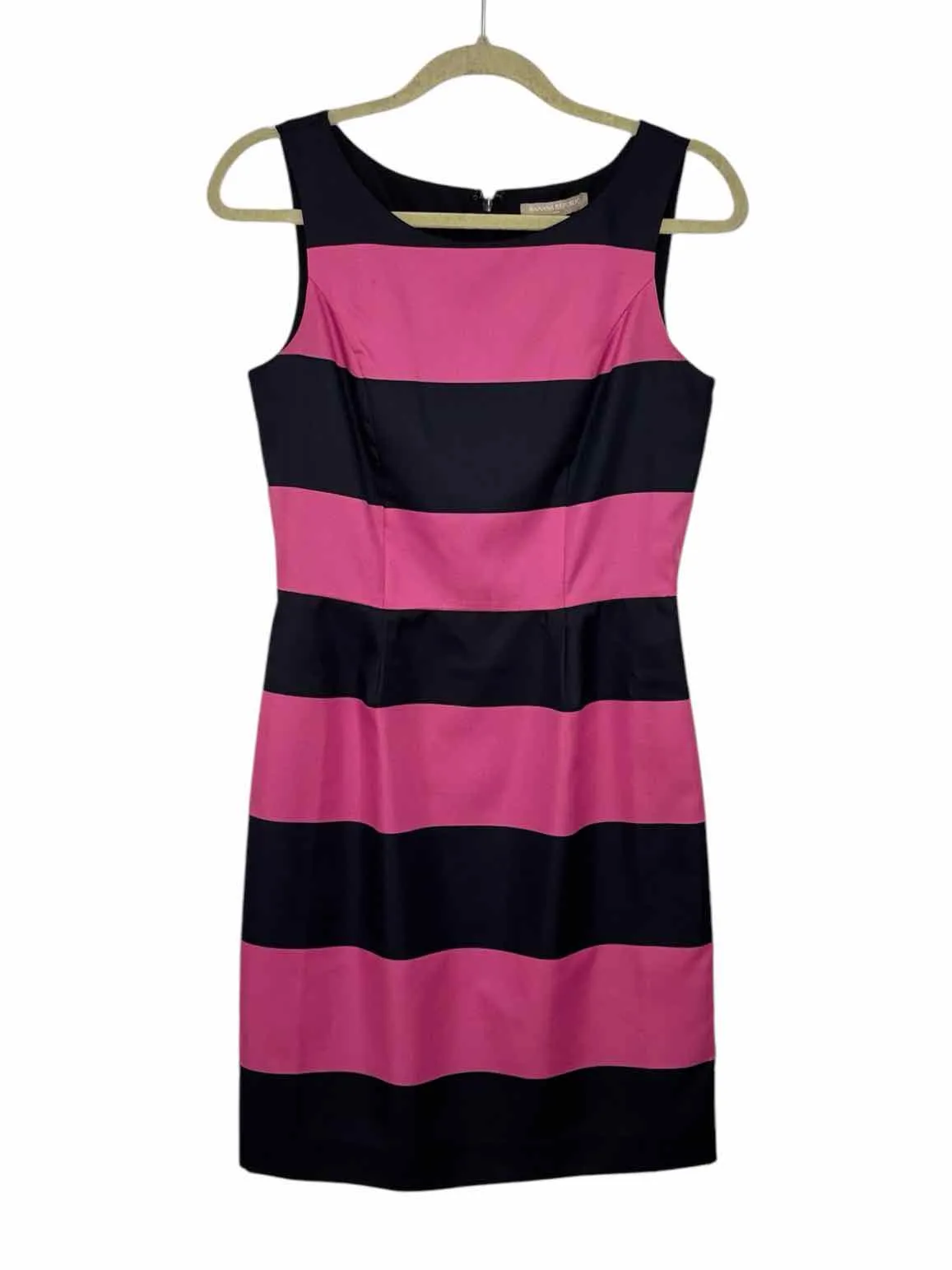 Banana Republic Size 2 Pink Stripe Pre-Owned Dress- Ladies