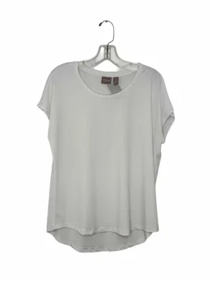 Chicos Size Medium White Pre-Owned T-Shirt- Ladies