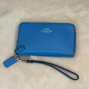 Coach Blue New w/ Tags Wallet- Ladies