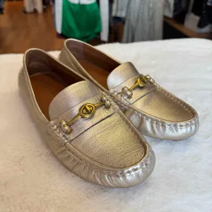 Coach Size 10 Metallic Pre-Owned Shoes- Ladies