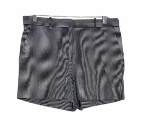 Gap Size 8 Navy Stripe Pre-Owned Shorts- Ladies