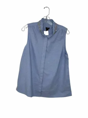 J Crew Size 14 Blue New w/ Tags Shirt- Ladies