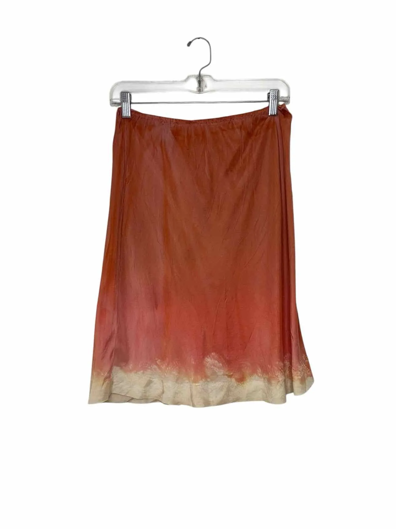 Size Medium Salmon Pre-Owned Skirt- Ladies
